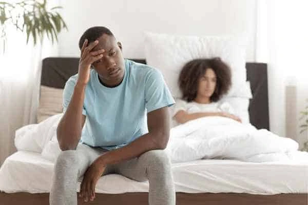 Man upset about ED symptoms Harwich