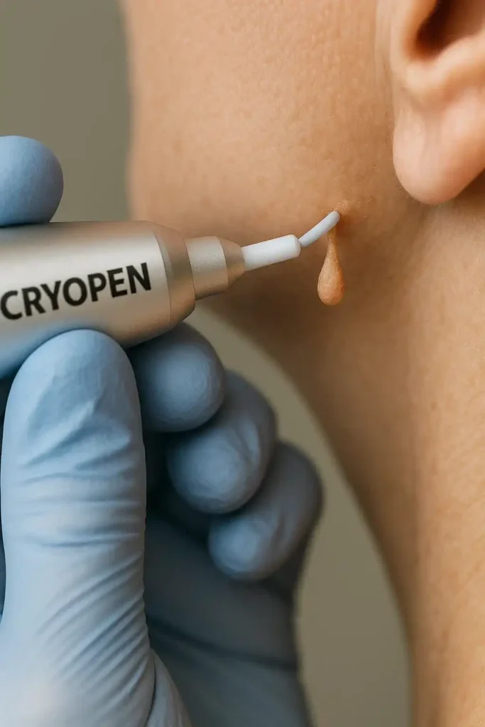 Cryopen for skin tags removal Harwich speak to our team today!