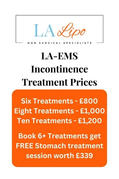 LA-EMS Incontinence Treatment Prices Harwich