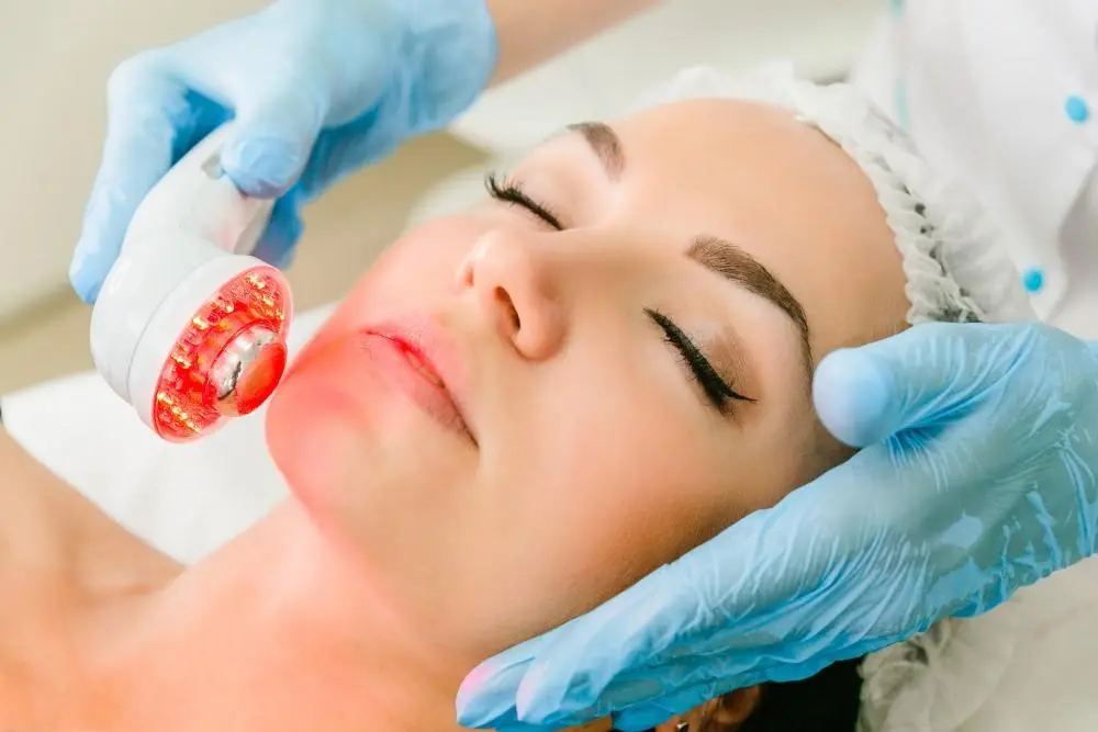 woman having non-surgical Morph8 treatment Harwich