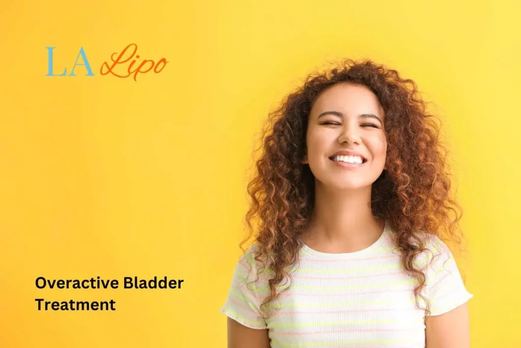 woman smiling about overactive bladder treatment Harwich solutions