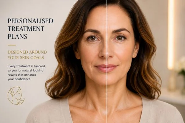 Before and after results of Collagen Lift Therapy Harwich